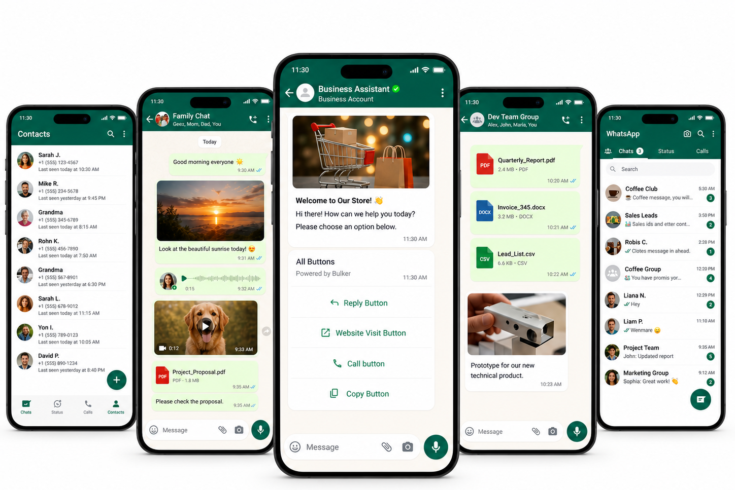 Bulker Official Cloud WhatsApp Marketing Software Dashboard